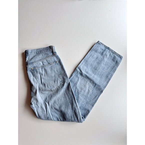 AGOLDE Criss Cross Suburbia High Rise Upsized Loose Boyfriend Jeans, Size 29 - Picture 4 of 14